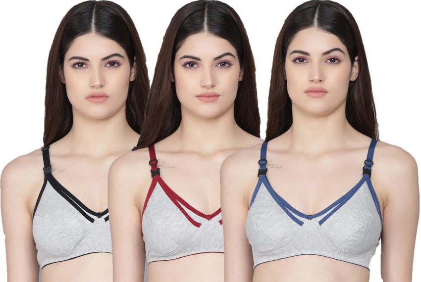 Buy online Black Solid Regular Bra from lingerie for Women by Elina for  ₹279 at 44% off