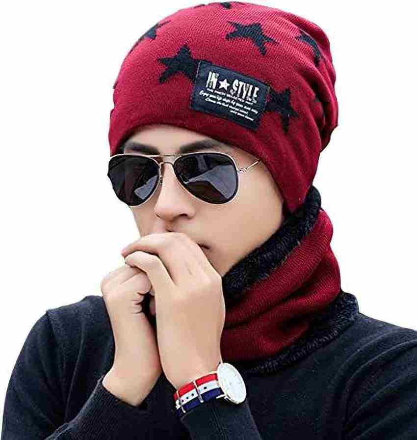 Branded woolen caps for mens deals