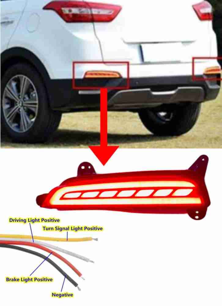 Creta matrix led tail bar deals