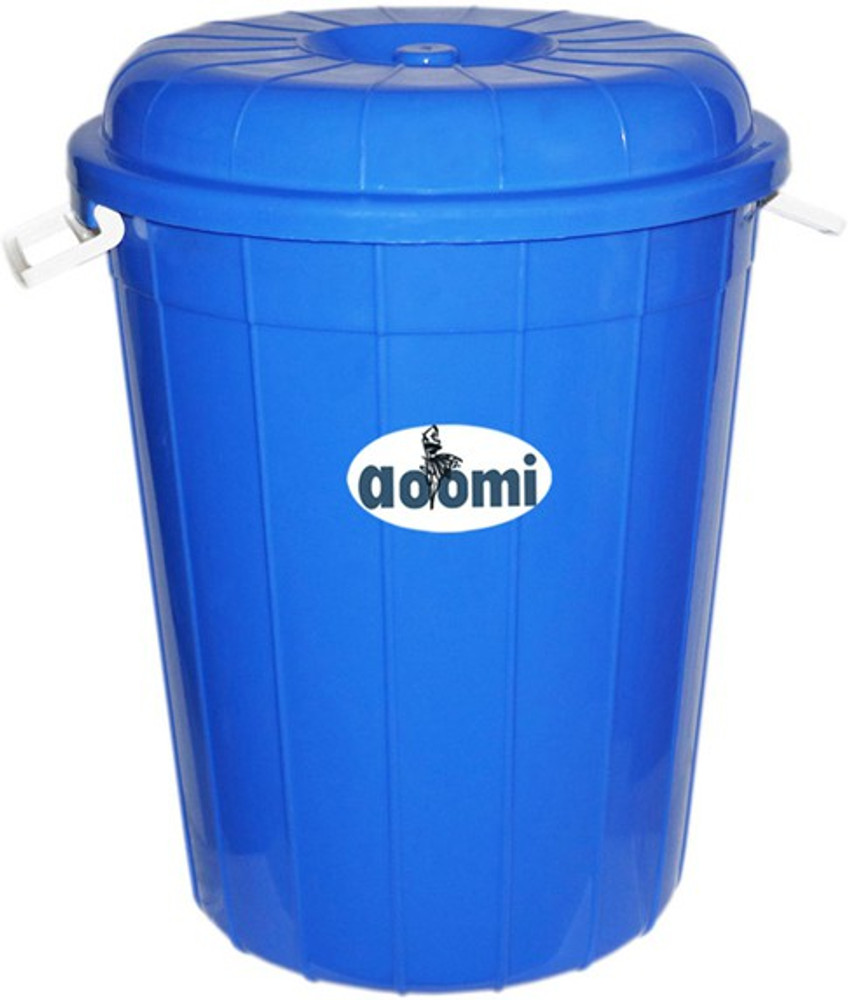 AOOMI Multipurpose Plastic Storage Bucket Drum 40Ltr with Lid PP