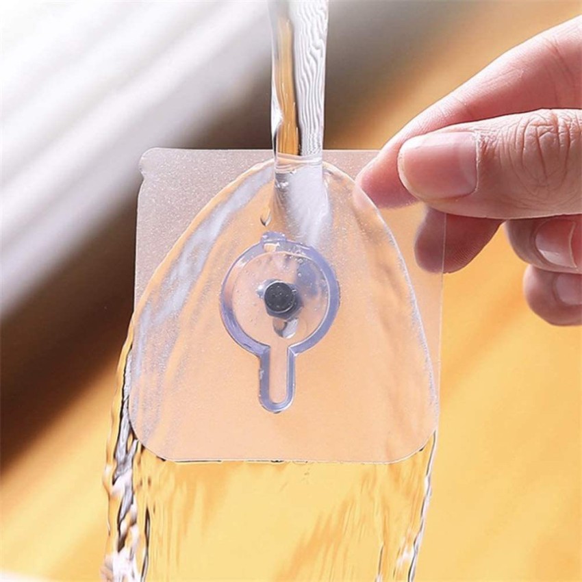 10pcs Strong Adhesive Seamless Sticky Wall Hook Nail Mounting Rack