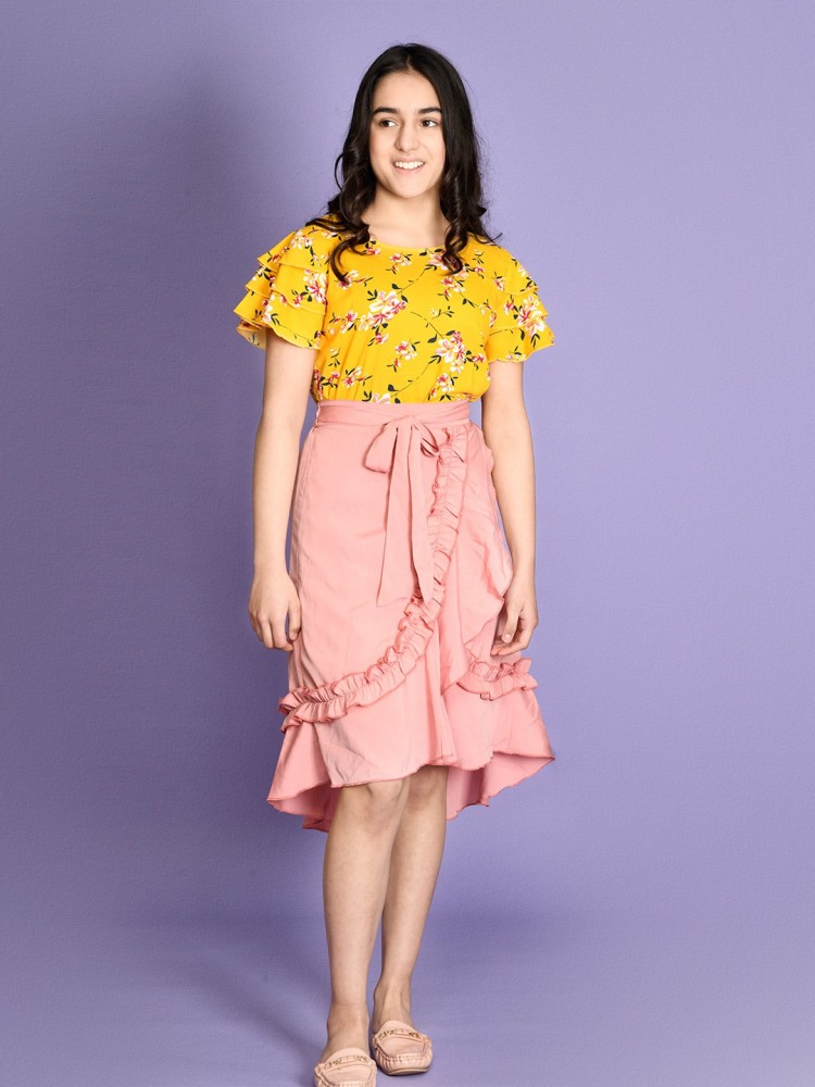 Ruffle skirt outlet india