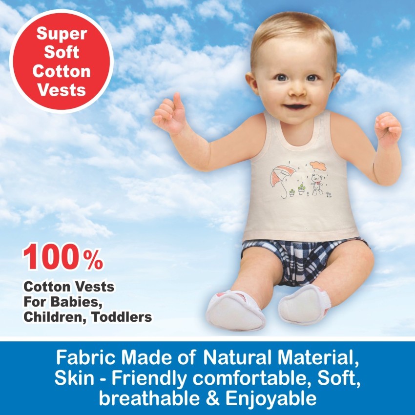 Cotton vests for on sale babies