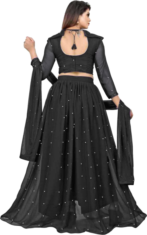 1 CARAT FASHION Solid Semi Stitched Lehenga Choli Buy 1 CARAT