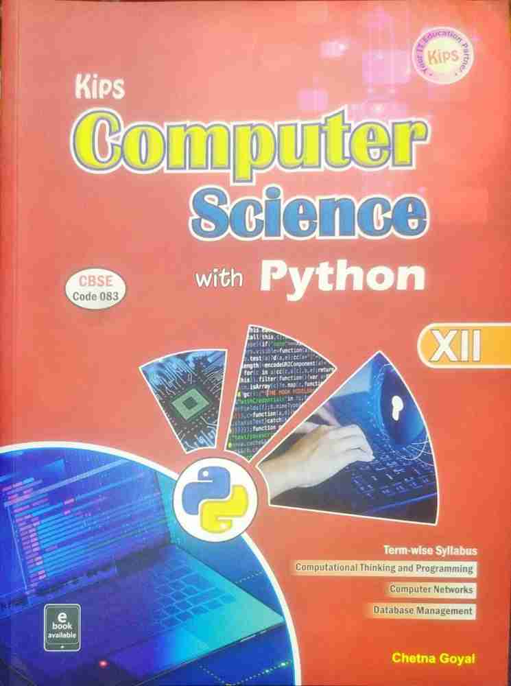 Computer Science With Python Textbook For Class 11 By, 42% OFF