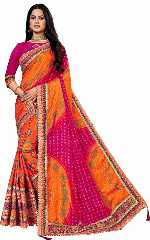 Chunri saree flipkart sale