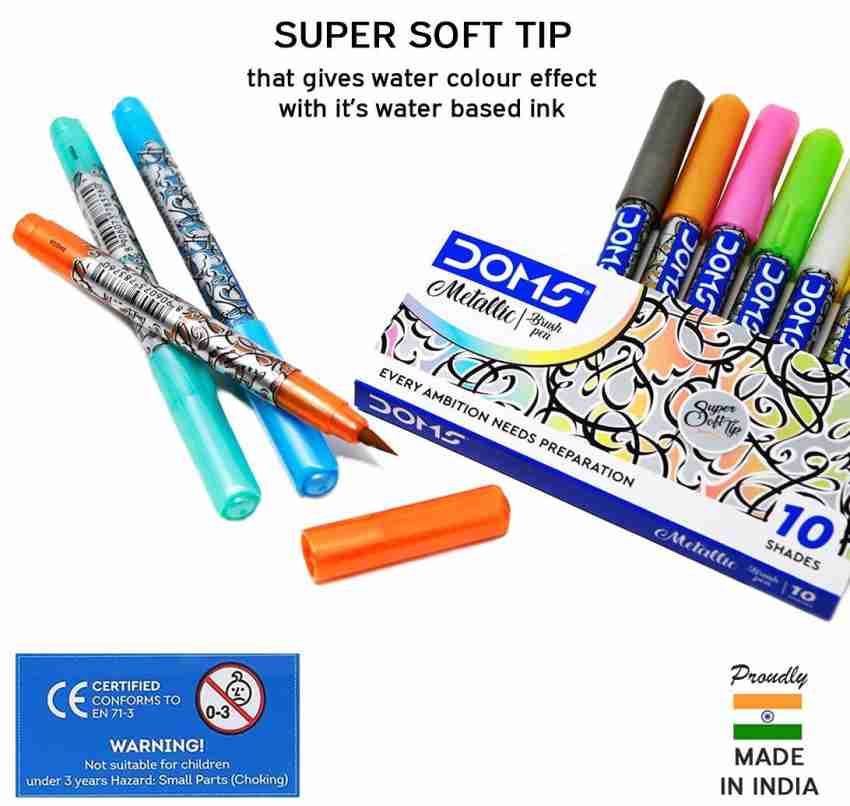 DOMS Aqua (12,24) Colour Sketch Pens – TheKalamStore