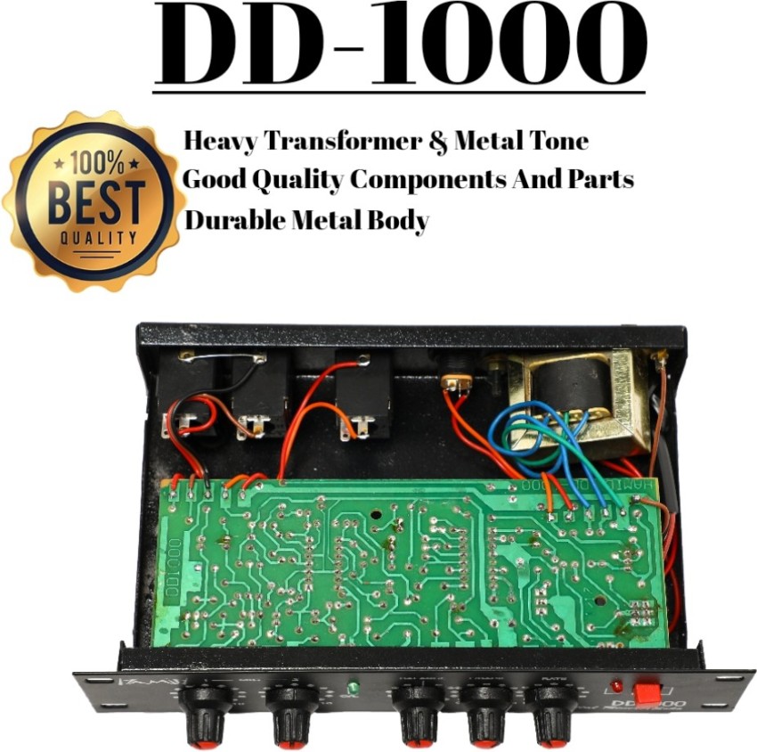 hamid sound kraft DD-1000 DIGITAL DELAY (ECHO MACHINE) SMALL 2 MIC