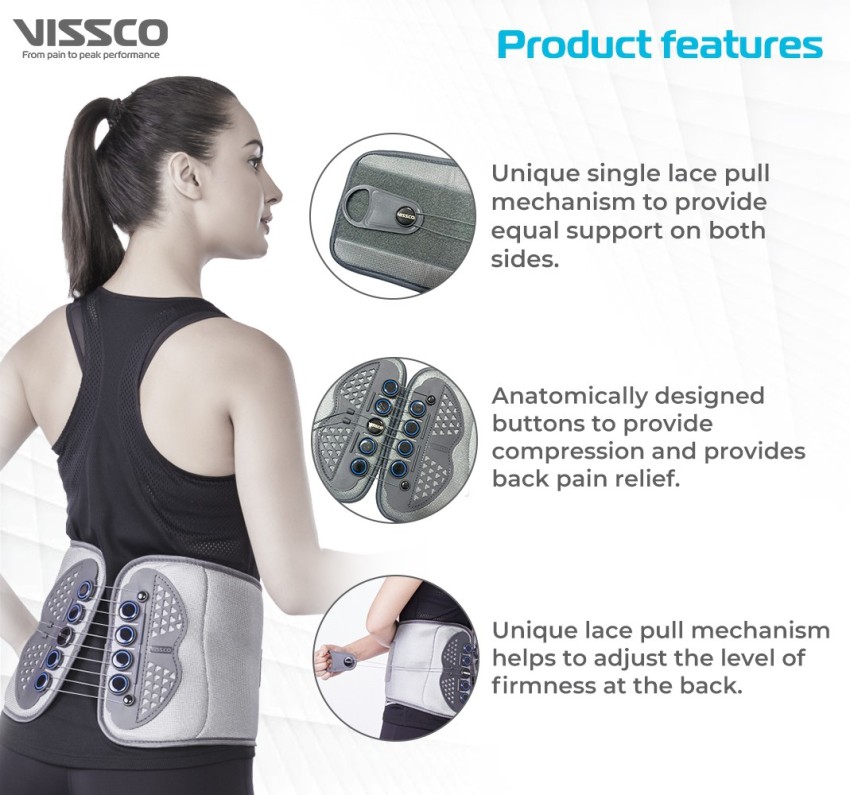 Vissco Back Support Dorso Lumbar Spinal Brace (Taylor Brace) at best price  in Mumbai