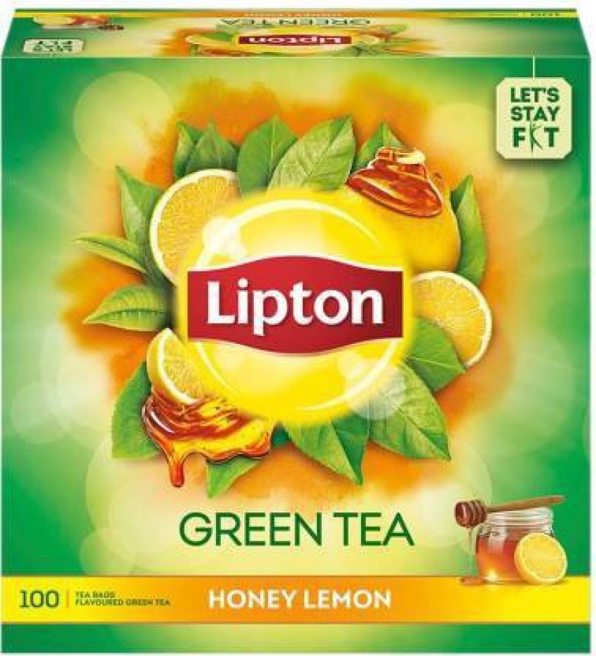 Lipton honey lemon green 2025 tea bags 100 pieces