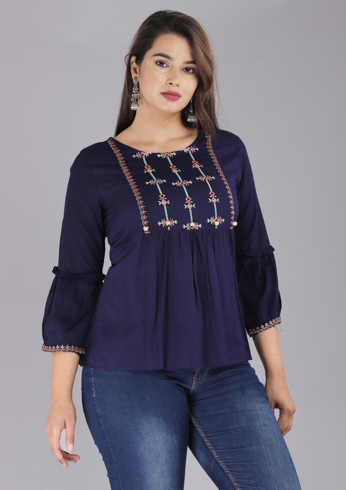 Girl tops hot sale fashion flipkart