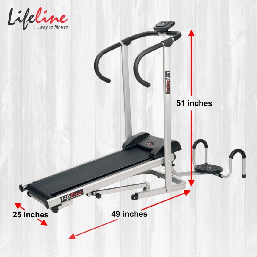 Manual treadmill price discount flipkart