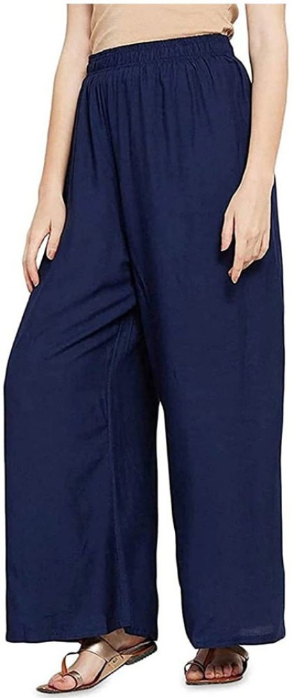 White palazzo pants on sale flipkart