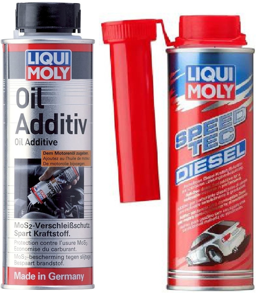 Liqui Moly speed tec diesel and oil additive Oil Flush and