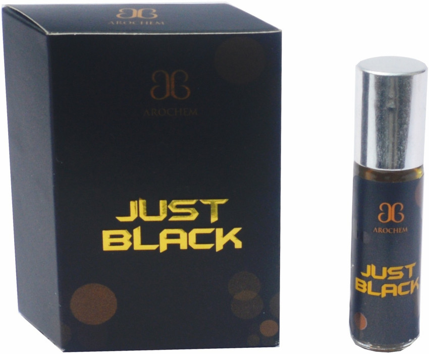 Buy AROCHEM Just Black Eau de Parfum 6 ml Online In India