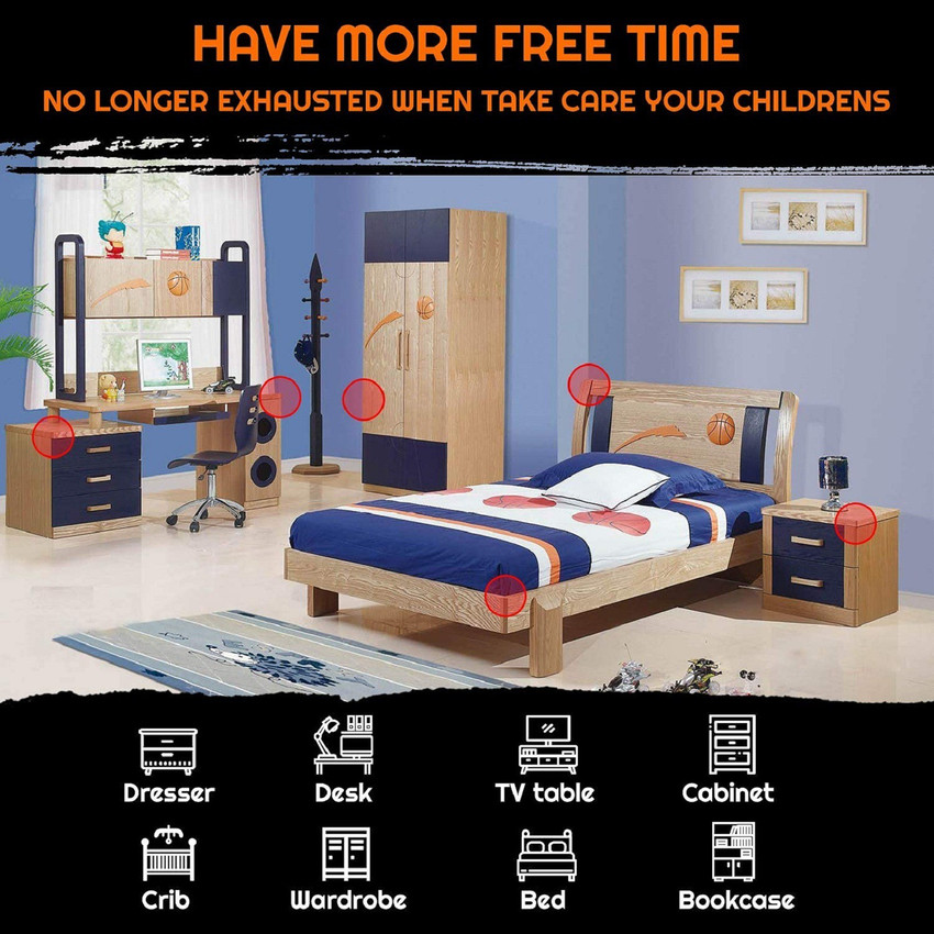Bed frame corner bumpers sale