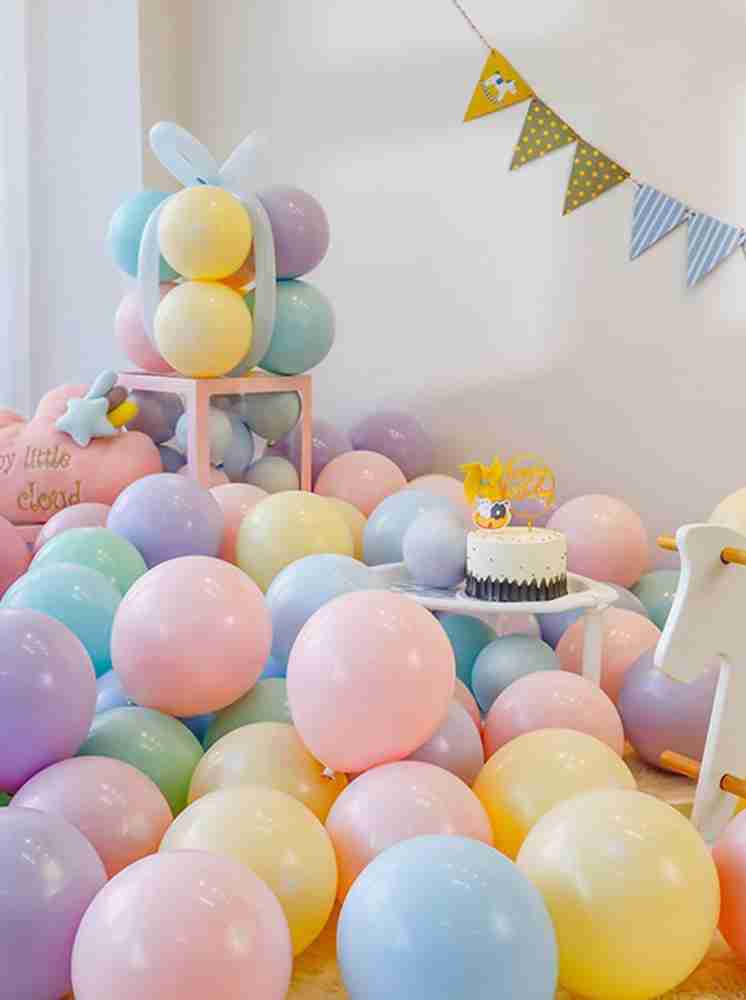 Pastel Balloon Arch Kit, 53 Pcs Birthday Party Decorations Sky