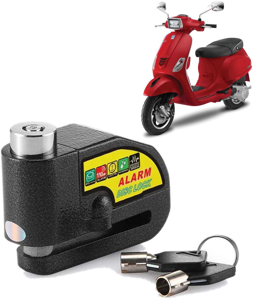 Motorbike security alarm top