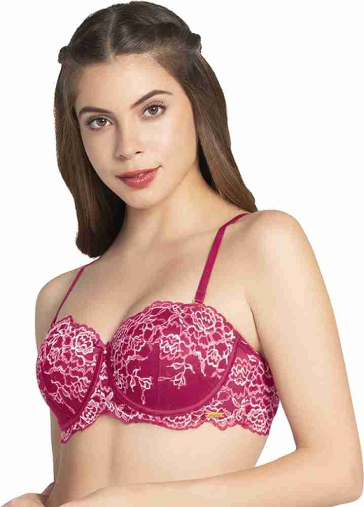 50% OFF on Amante Lace Balconette Bra on