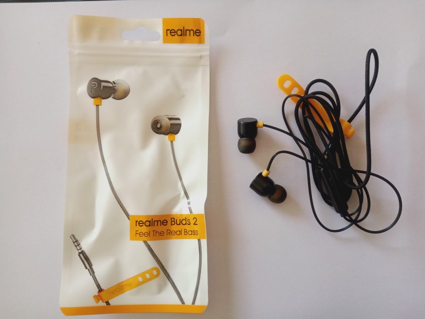 MSS Realme Buds 2 feel the real bass Earphone Cable Organizer