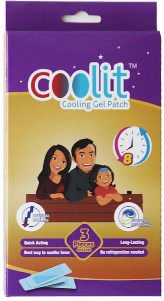 Fever pads top for baby