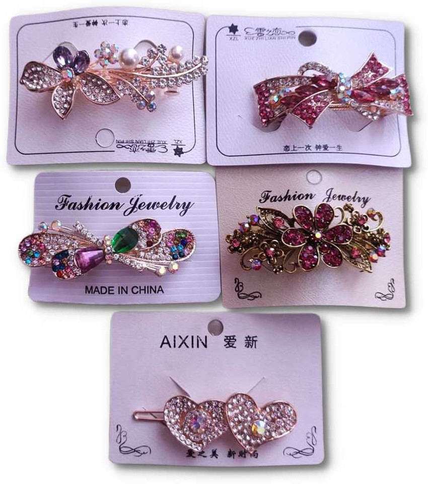 SARA Trendy Hair Clips Pack of 5 Hair Clip Price in India Buy SARA Trendy Hair Clips Pack of 5 Hair Clip online at Flipkart
