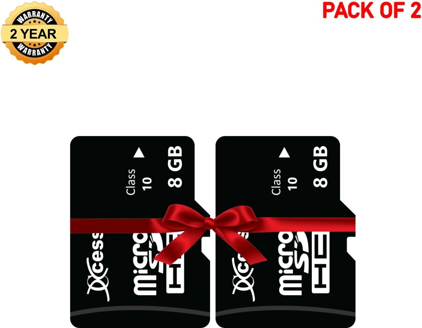 XCCESS 8GB Memory card 8 GB MicroSD Card Class 10 40 MB/s Memory