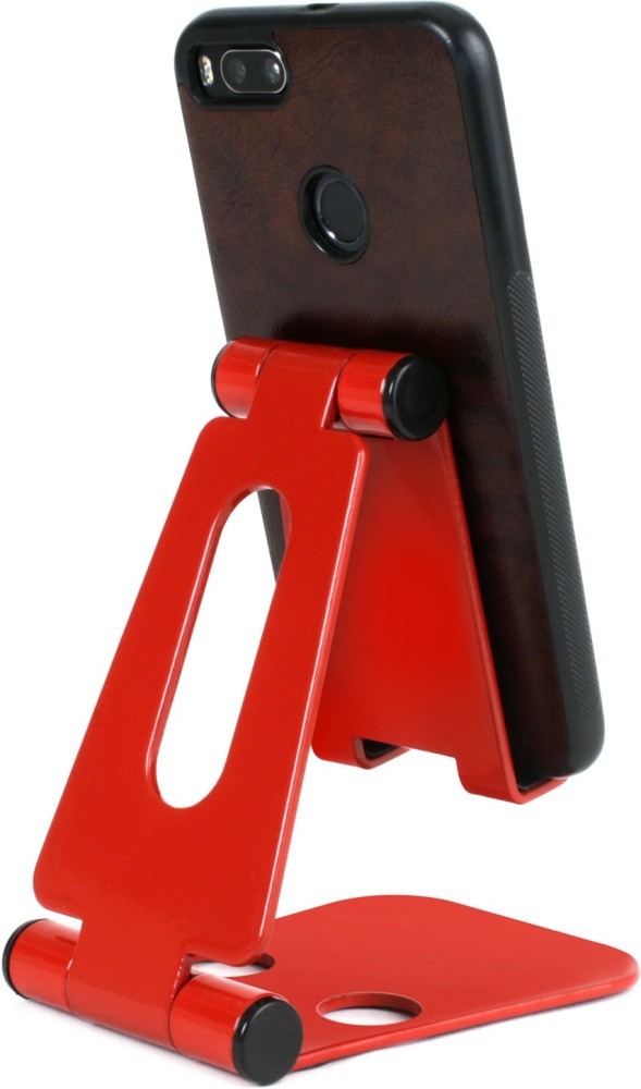 Dainty Folding Mobile Stand Holder (RED) [2021] Angle & Height Adjustable Mobile  Holder Price in India - Buy Dainty Folding Mobile Stand Holder (RED) [2021]  Angle & Height Adjustable Mobile Holder online