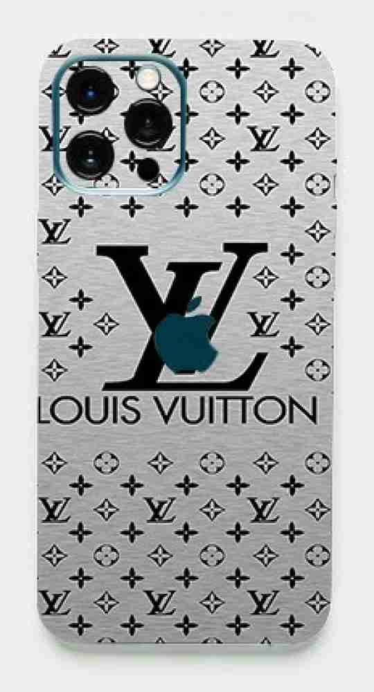Mclaxa Silver Louis Vuitton Mobile Back Skin Iphone 13 Pro Max