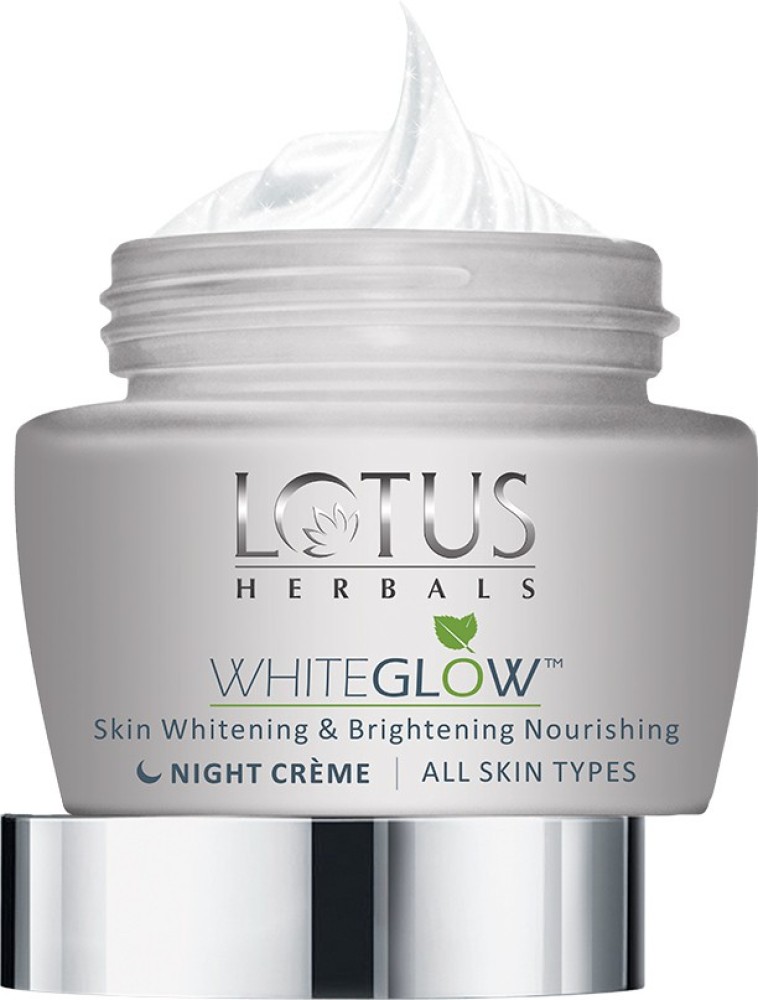 LOTUS HERBALS Whiteglow Skin Whitening Brightening Night Cream