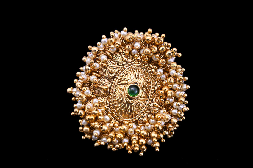 Gold-Plated Juda Pin Hair Accessory Set | forum.iktva.sa