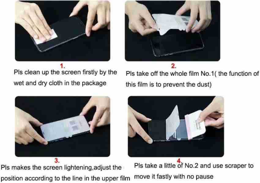 Hydrogel Film For iPhone 14 Pro Max Back Side Screen Protector