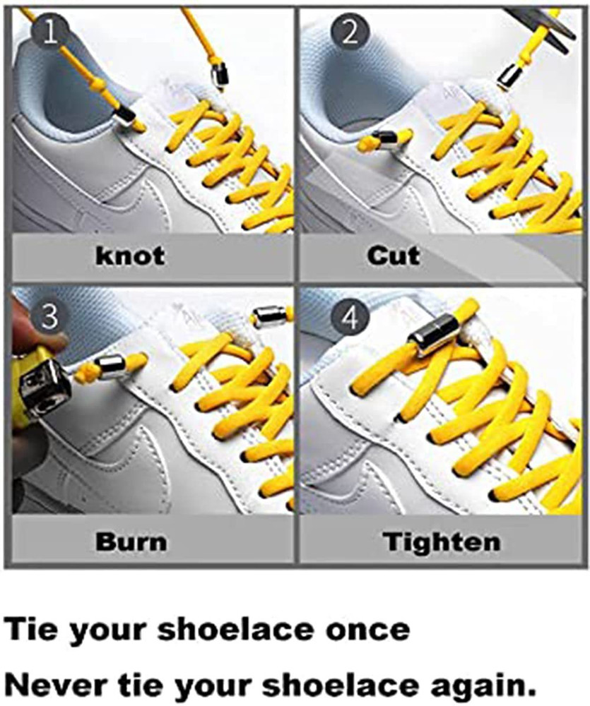 Yellow nike sale shoelaces