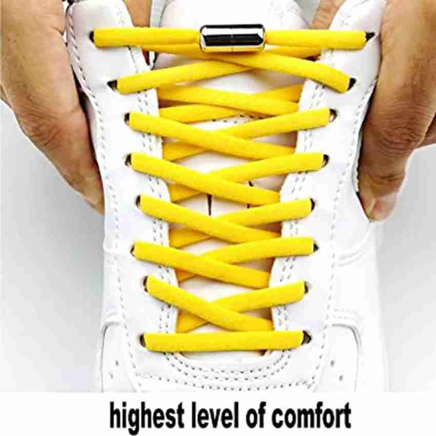 Nike yellow laces sales
