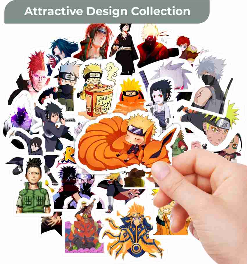 50 PCs One Piece Anime Notebook Vinyl Luggage Stickers Pack Laptop Car