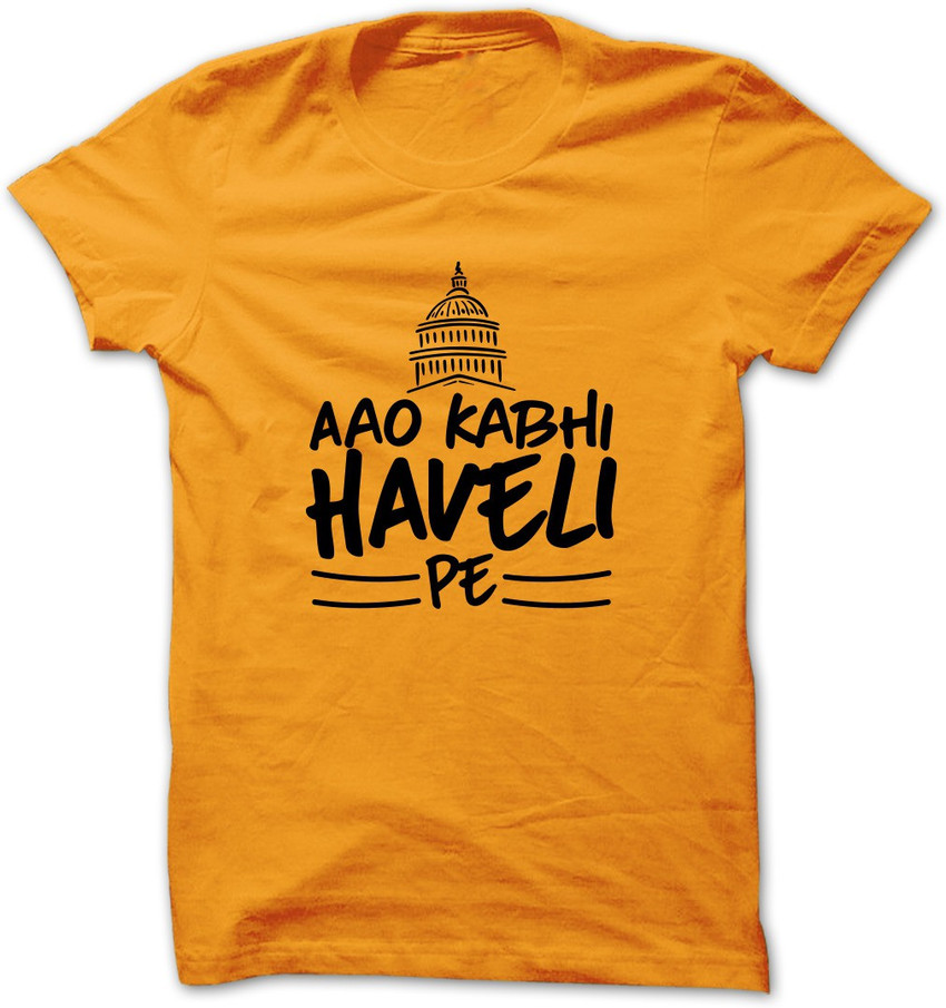 Aao kabhi haveli pe t shirt flipkart hot sale