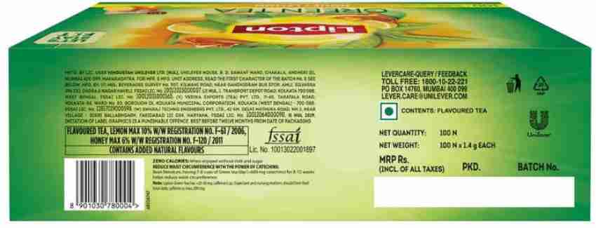 Lipton green tea discount price 100 bags