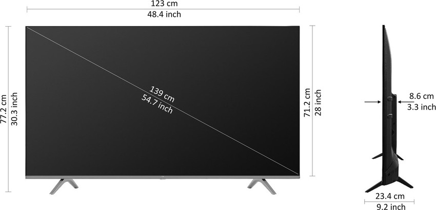 Vu Premium 139 cm 55 inch Ultra HD 4K LED Smart Android TV Online at best Prices In India