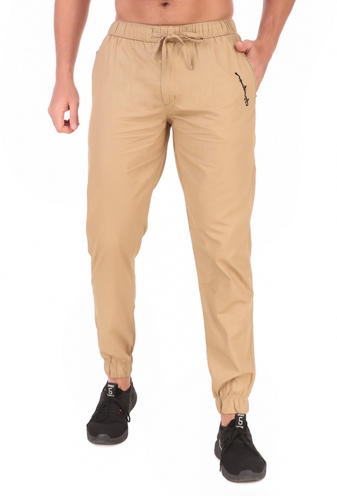 Ring Colours Slim Fit Men Khaki Trousers  Buy Ring Colours Slim Fit Men Khaki  Trousers Online at Best Prices in India  Flipkartcom