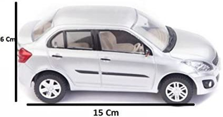 BASICS 21 Swift Dzire Pull Back Friction Car Vehicle Toy for Kids