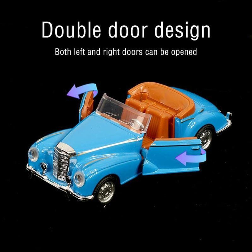 Antique diecast model shop cars