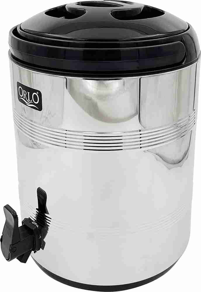 Thermosteel water jug 10 ltr top