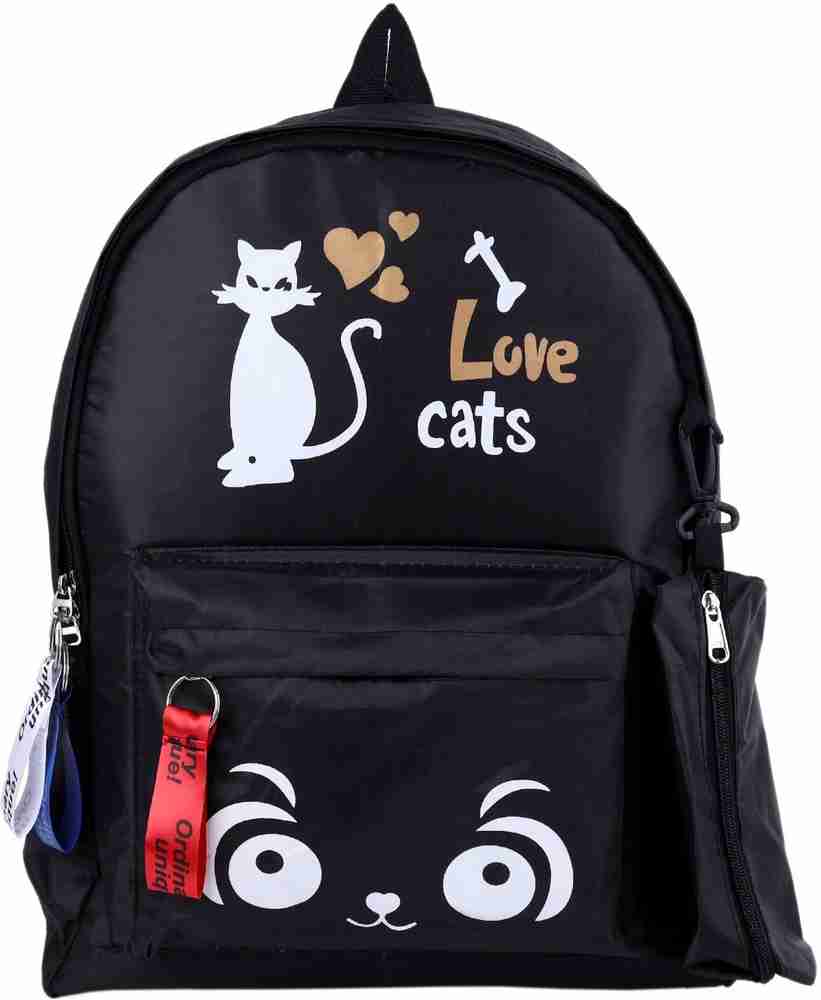 Flipkart Ksis World Backpack New Fancy Moow Cat Bag For