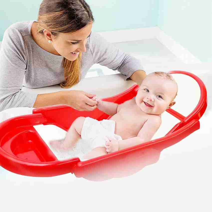 Little Funky Sunbaby Foldable Baby Bathtub Anti Slip Foam for Body