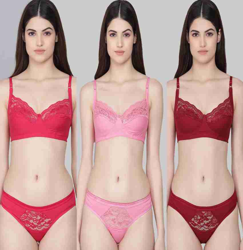 Buy Purple Lingerie Sets for Women by ALAMPAR Online