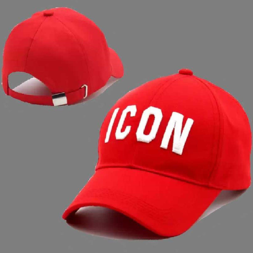 Red icon cap best sale