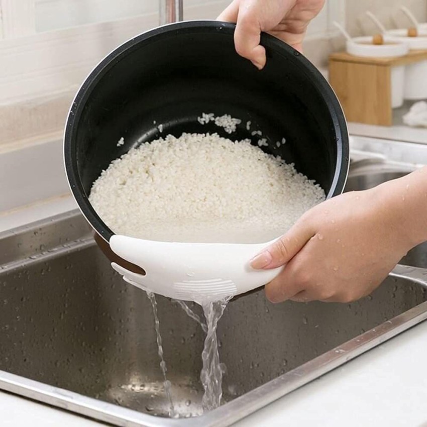 Rice Washing Drain Basket, Rice Washing Filter Basket, Creative