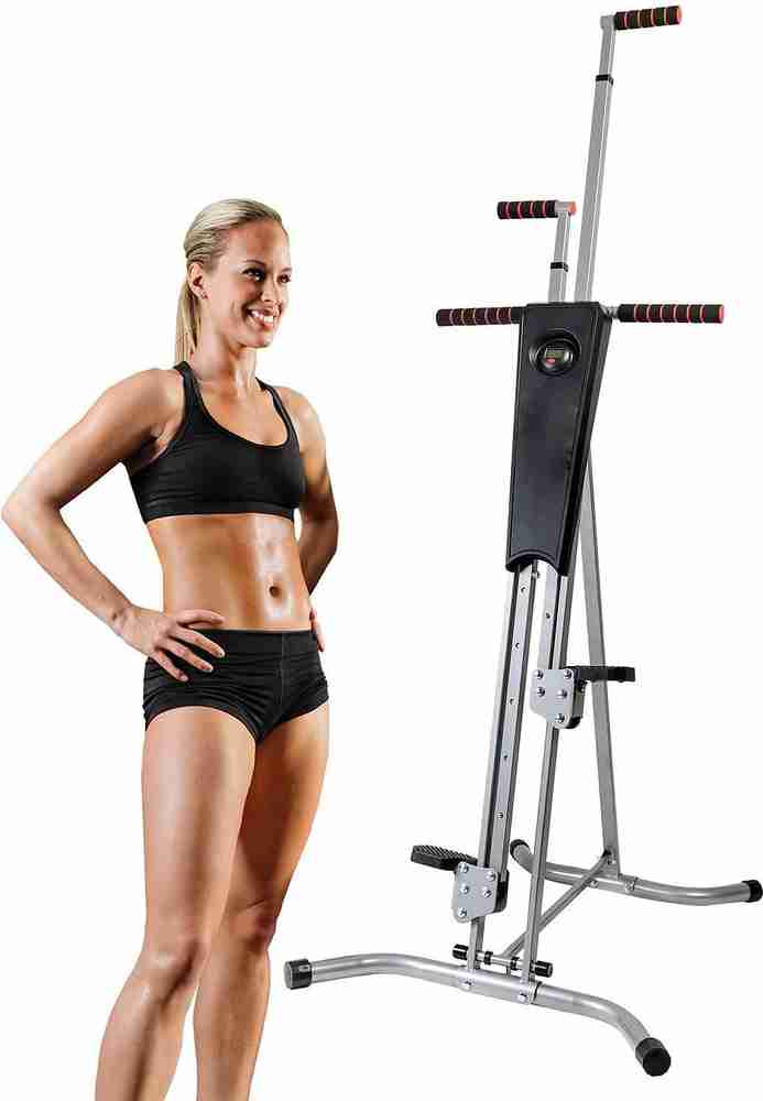 DOLPHY Vertical Climber Fitness Exercise Step Climber for Home Gym
