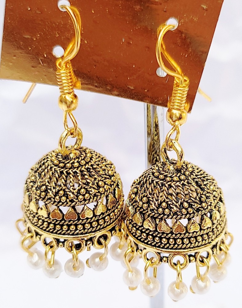 Flipkartcom  Buy Reesha Jewel party wear earrings combo Brass Earring Set  Online at Best Prices in India