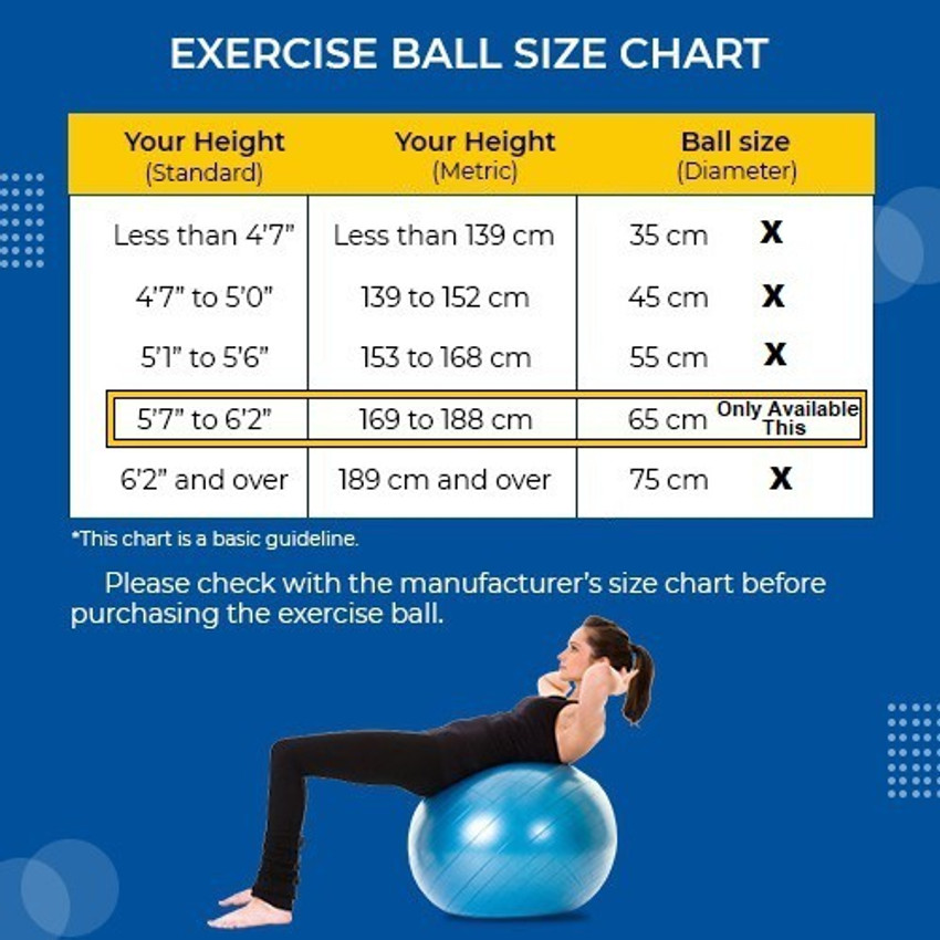 65cm exercise hotsell ball target
